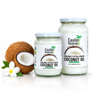 অর্গানিক এক্সট্রা ভার্জিন নারিকেল তেল | Ceylon Naturals Organic Extra Virgin Coconut Oil